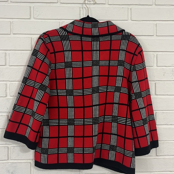 Tartan Plaid Blazer , Classic Scottish Style & Fall/Winter Essential #408 - Picture 5 of 5